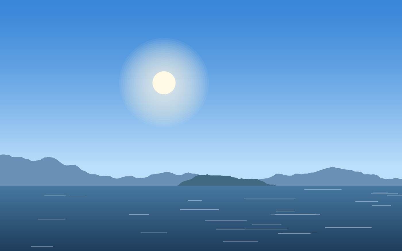 Ilustrace krajiny