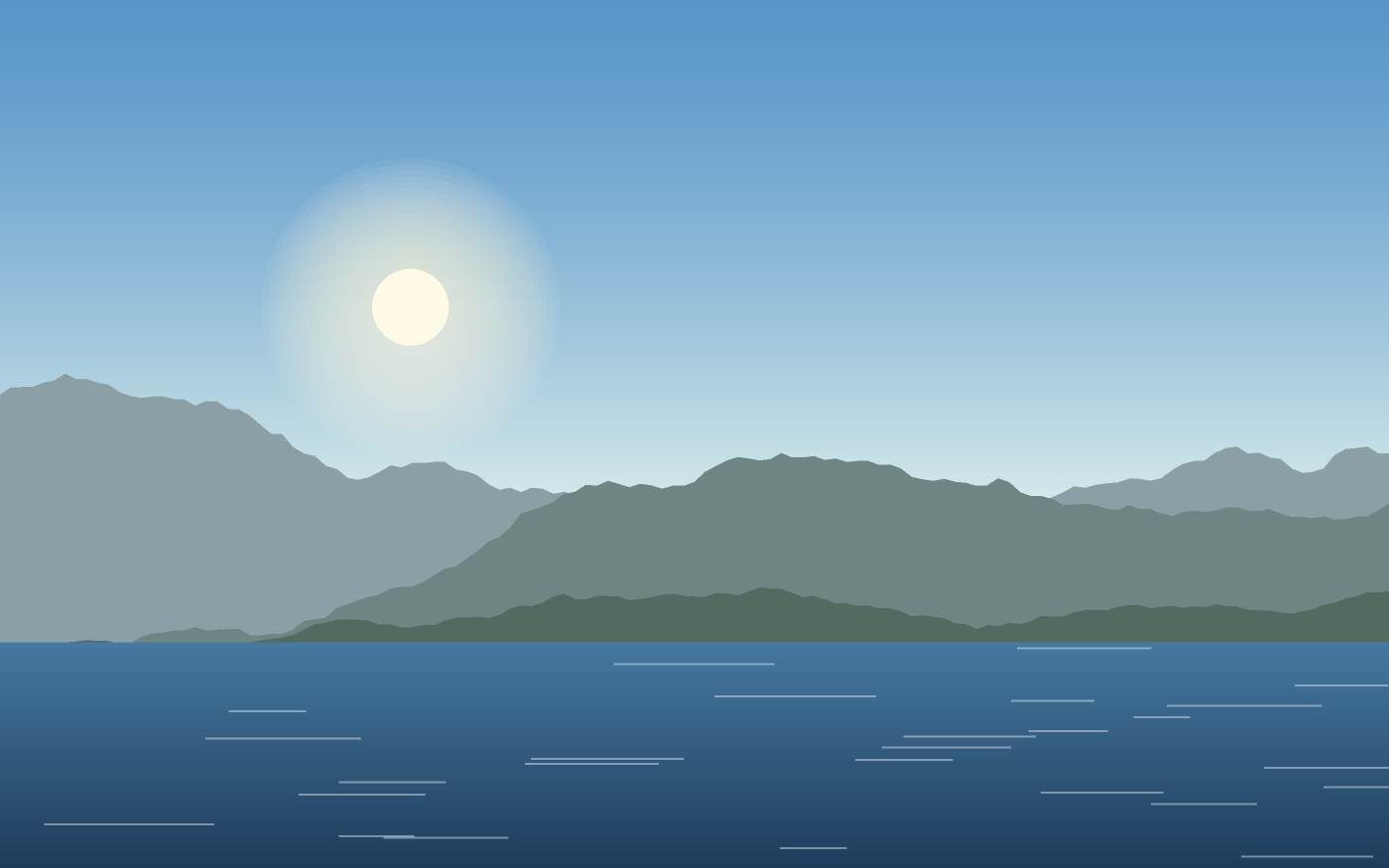 Landschaftsillustration