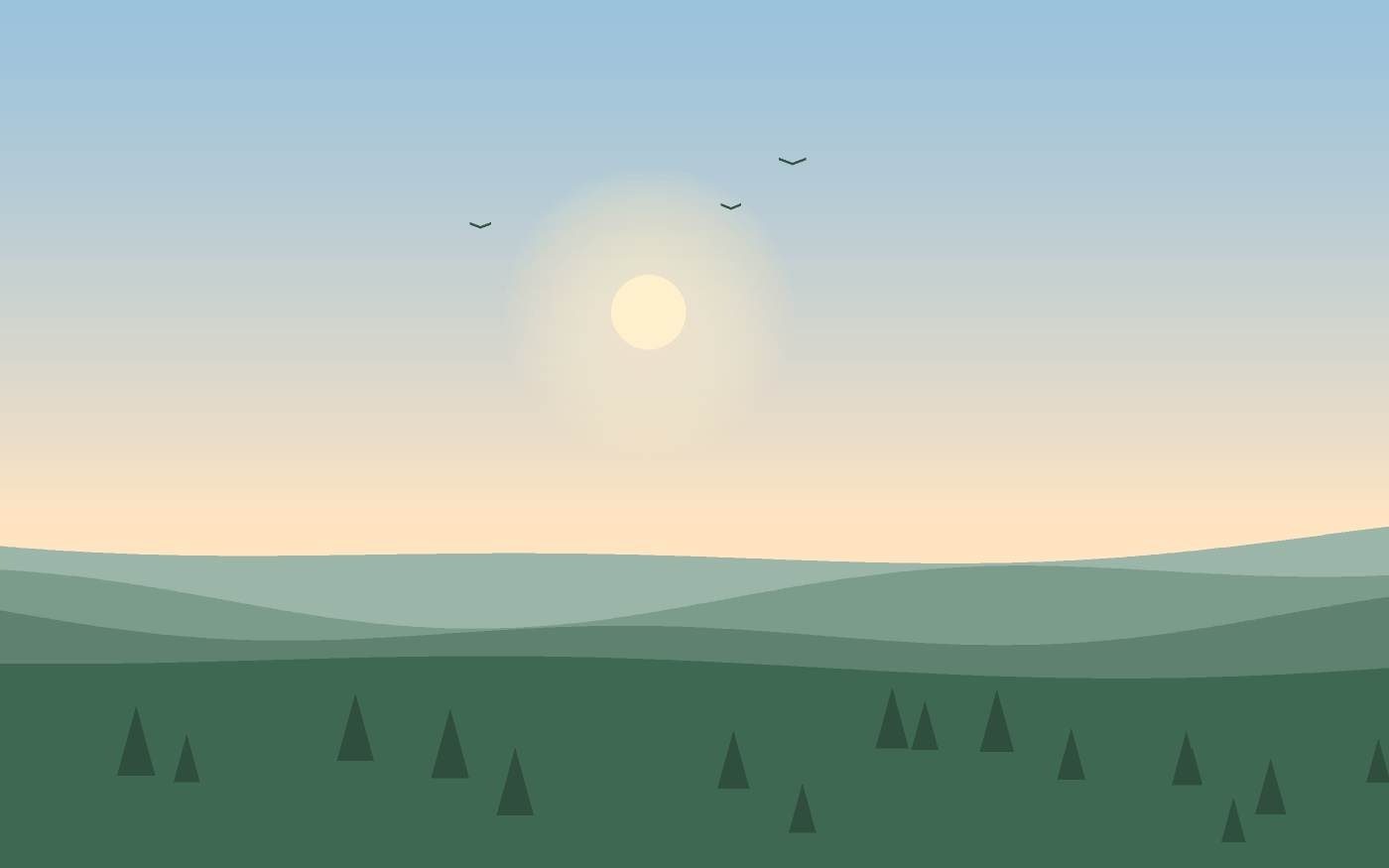 Landskabsillustration