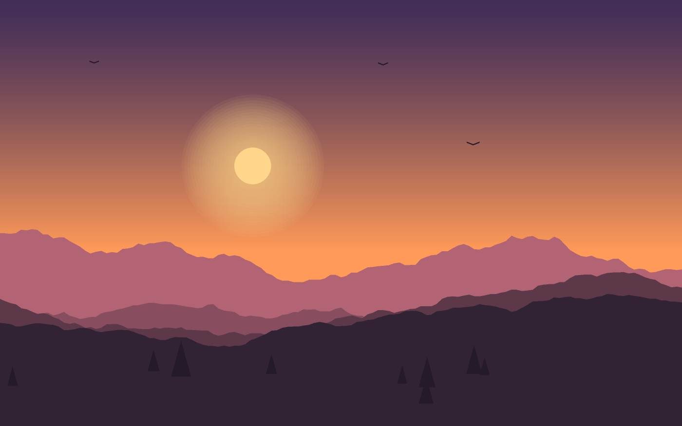 Illustration de paysage