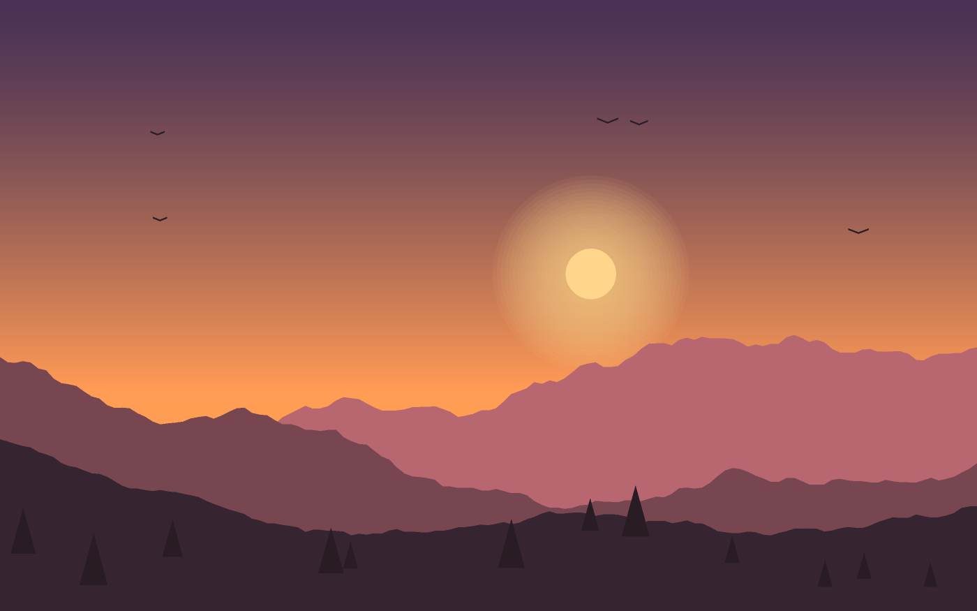Illustration de paysage