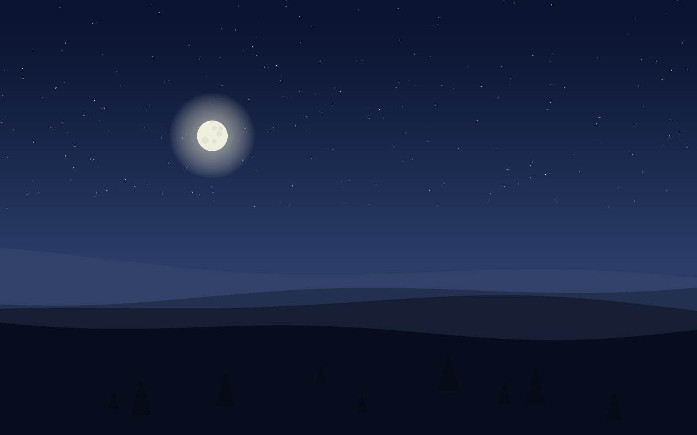 Illustrazione di un paesaggio