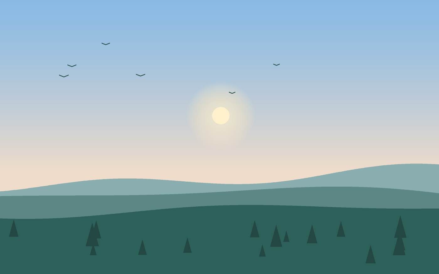 Landskapsillustration