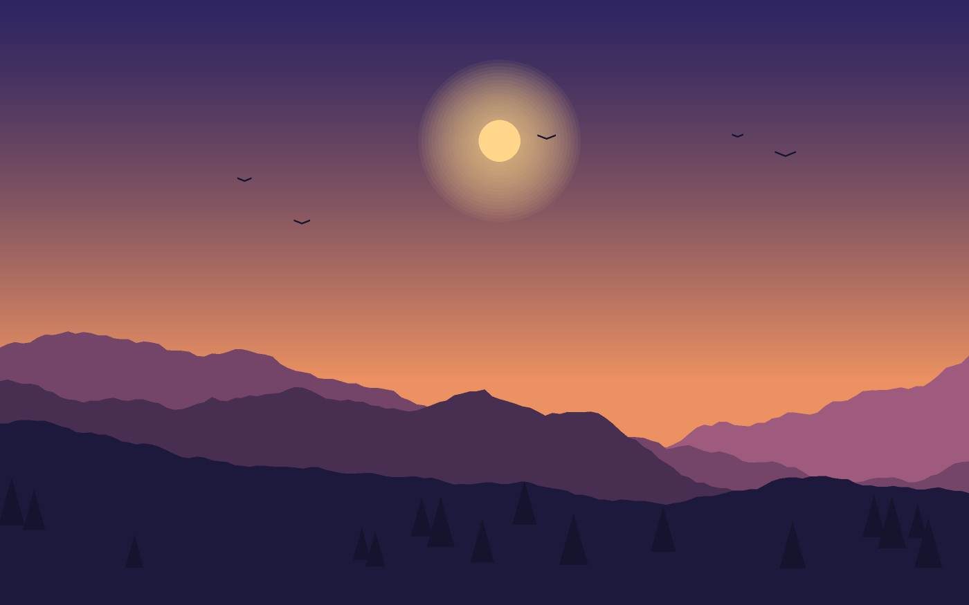 Landskapsillustration
