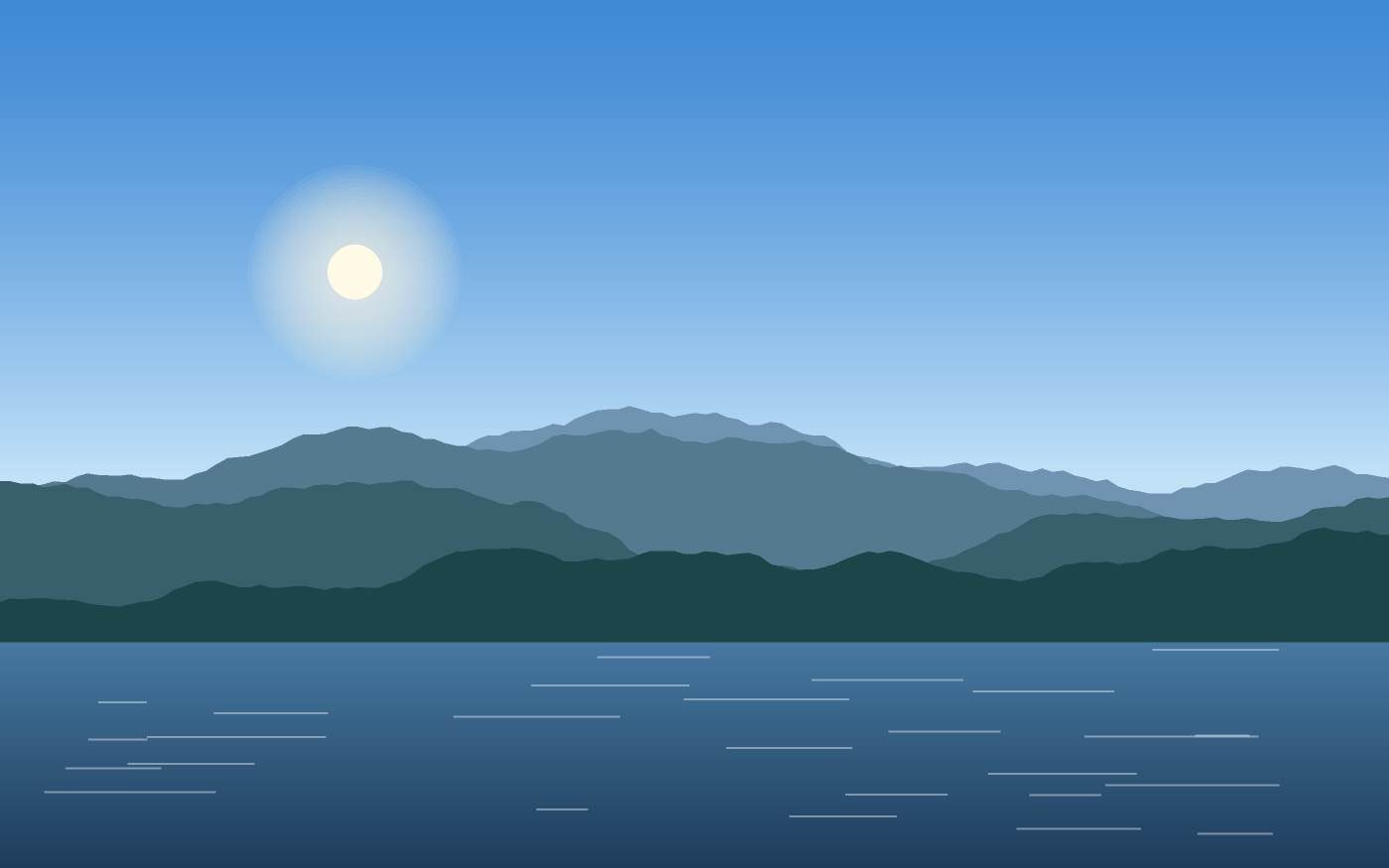 Landskapsillustration
