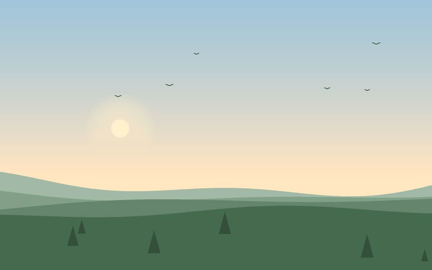 Landskapsillustration