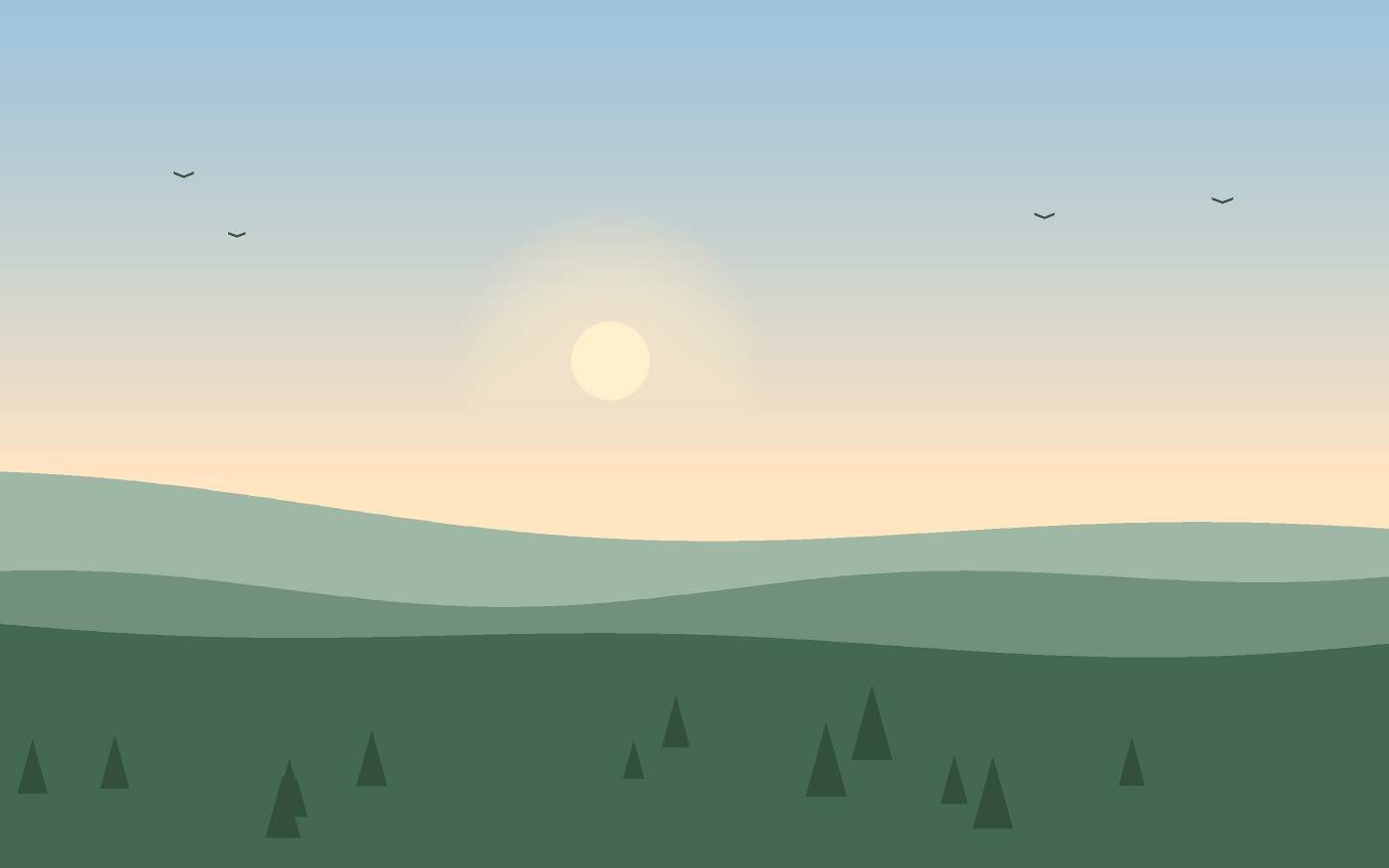 Landskapsillustration