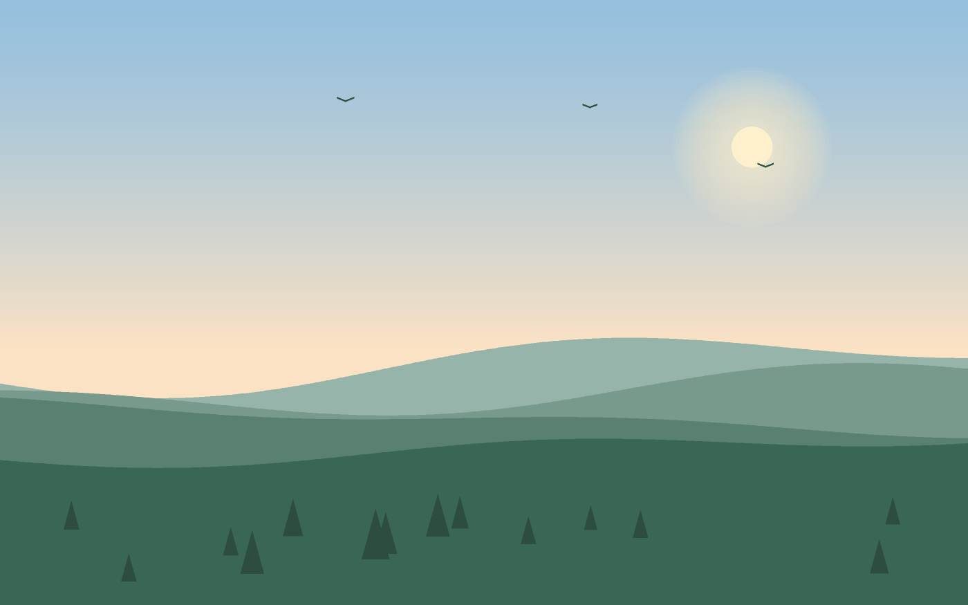 Landscape illustration