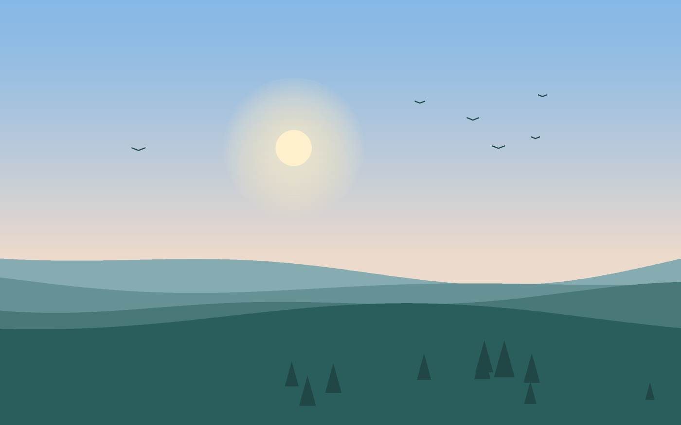 Landscape illustration